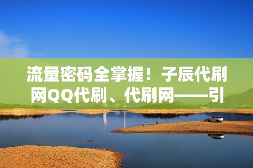 流量密码全掌握！子辰代刷网QQ代刷、代刷网——引流获客的不二之选，助你事业腾飞